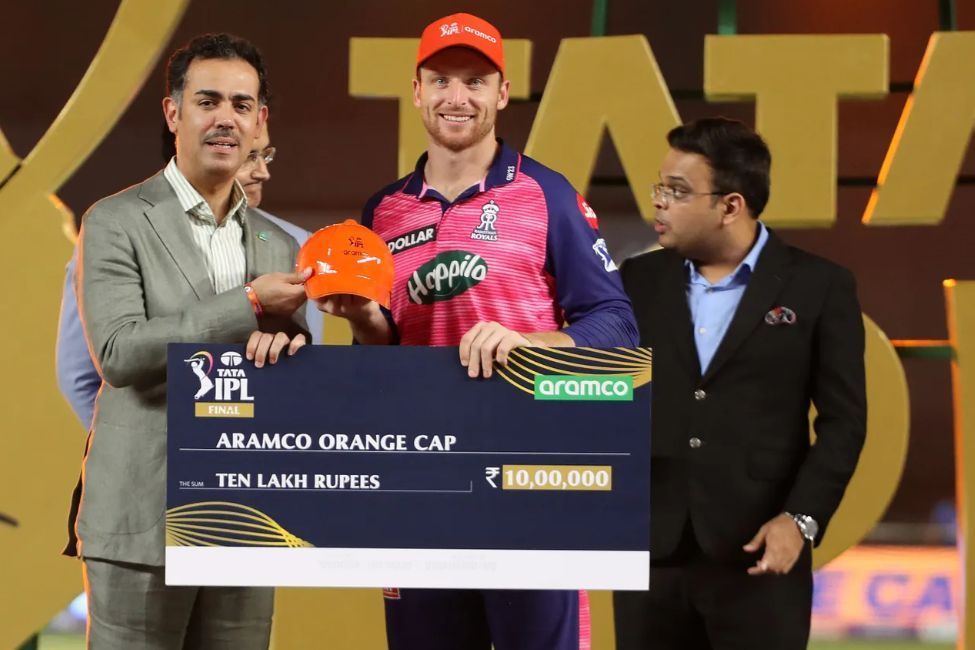 Jos Buttler won the Orange Cap in IPL 2022 [P/C: iplt20.com]