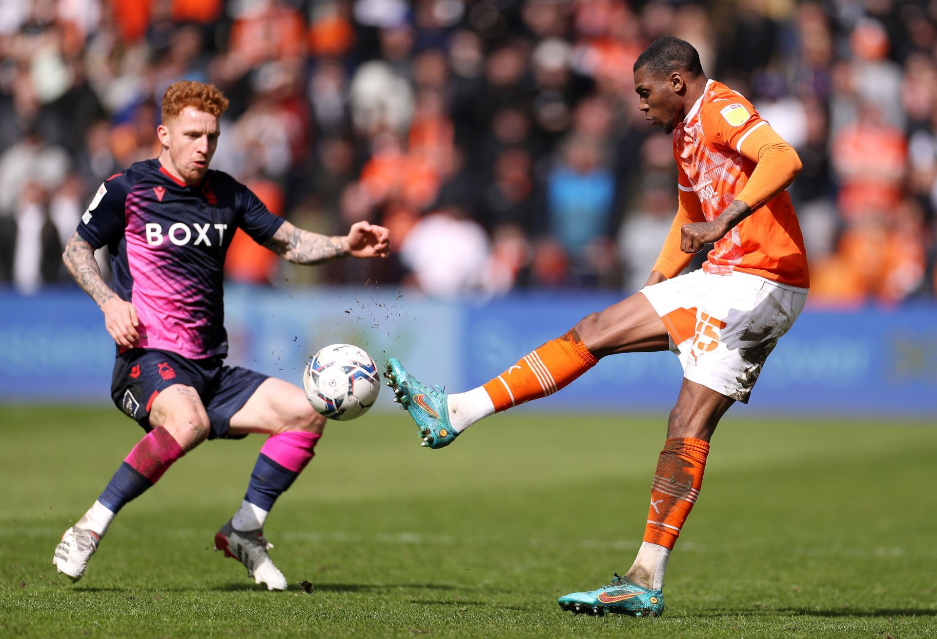 Sterling was on loan at Championship side Blackpool last season