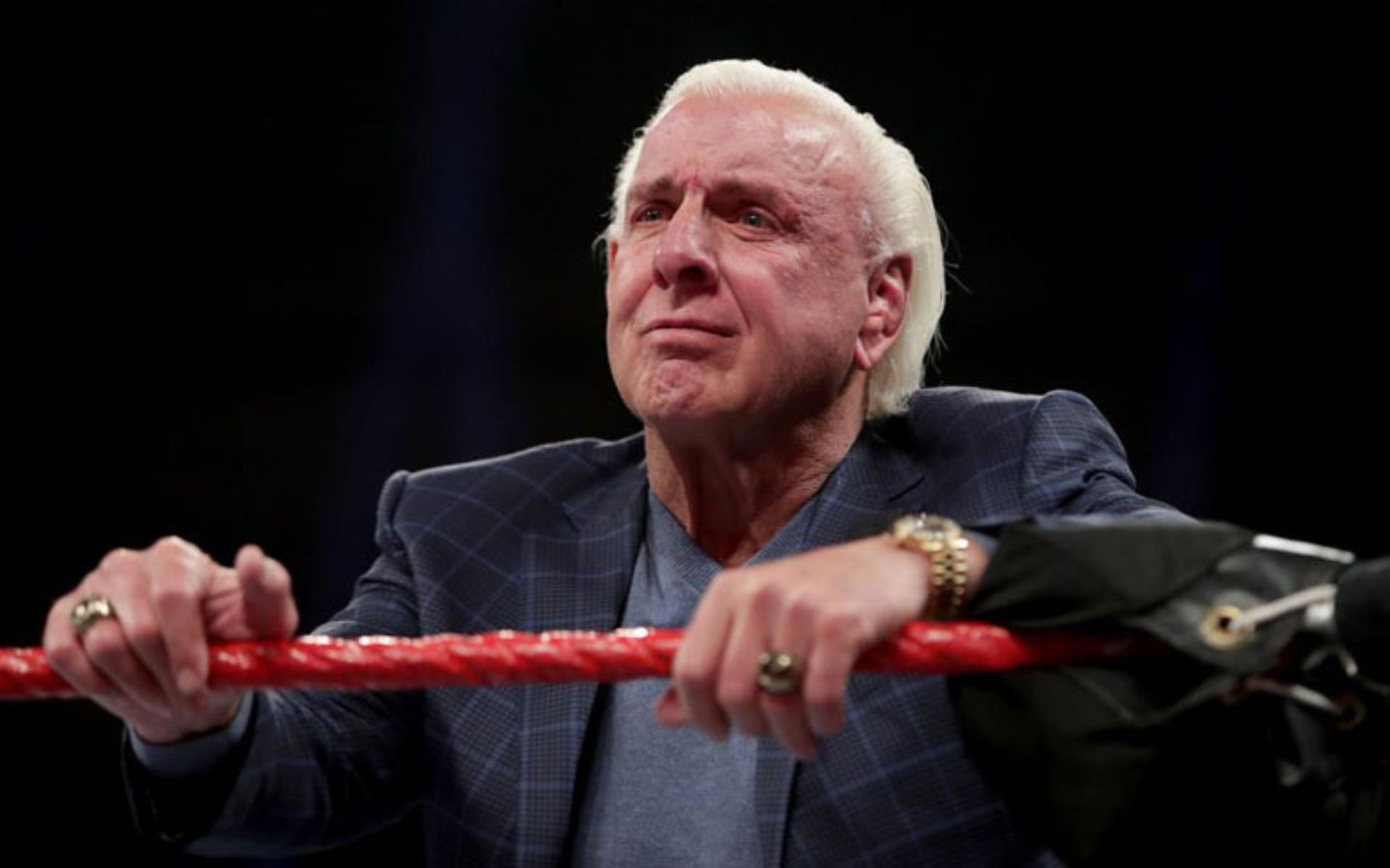 Ric Flair&#039;s last match announced a change of plans