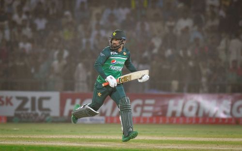 Shadab Khan starred with both bat and ball in 3rd ODI vs West Indies . (Image Credits: Twitter)