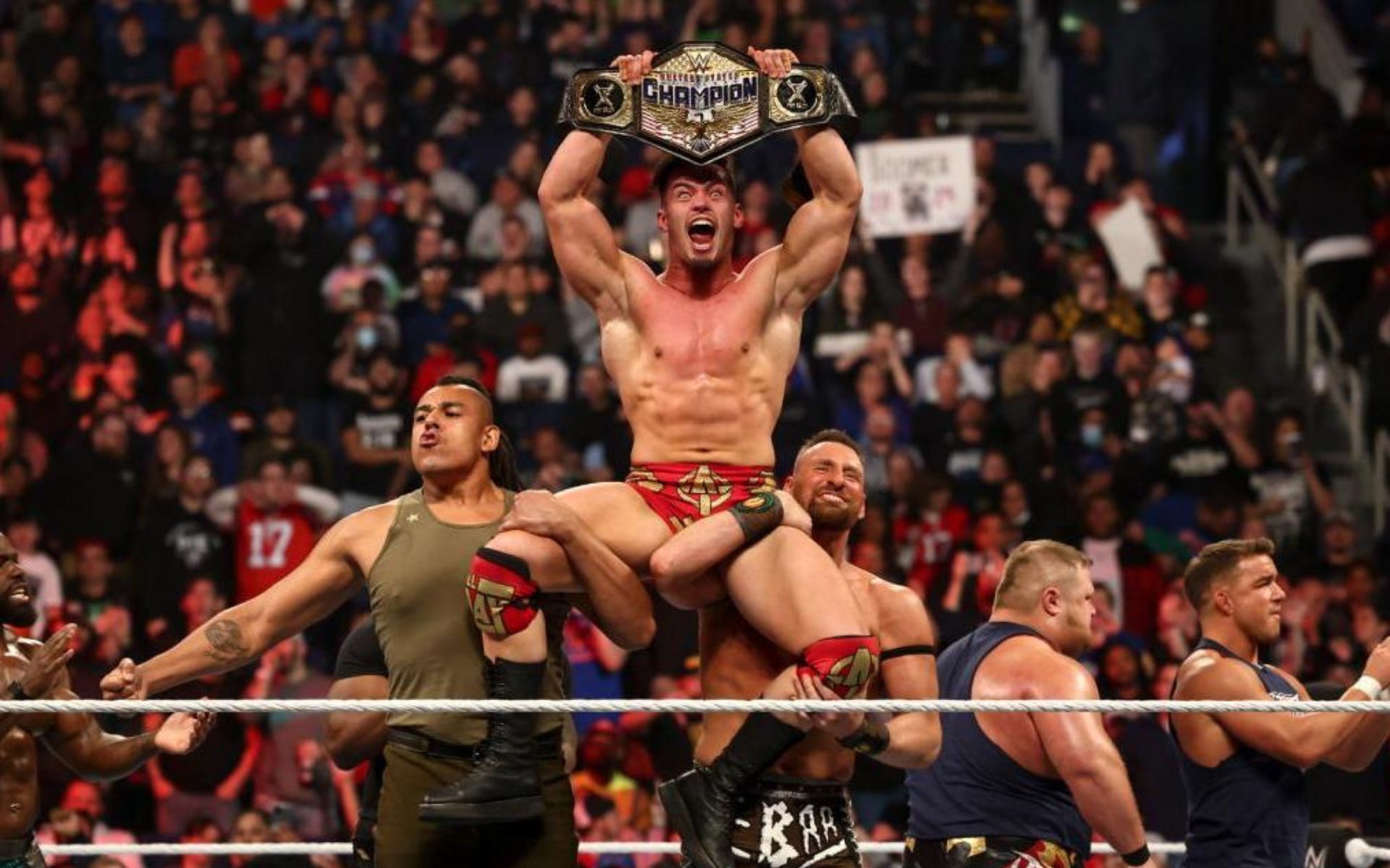 The current United States Champion is in the good books of Mr. McMahon.