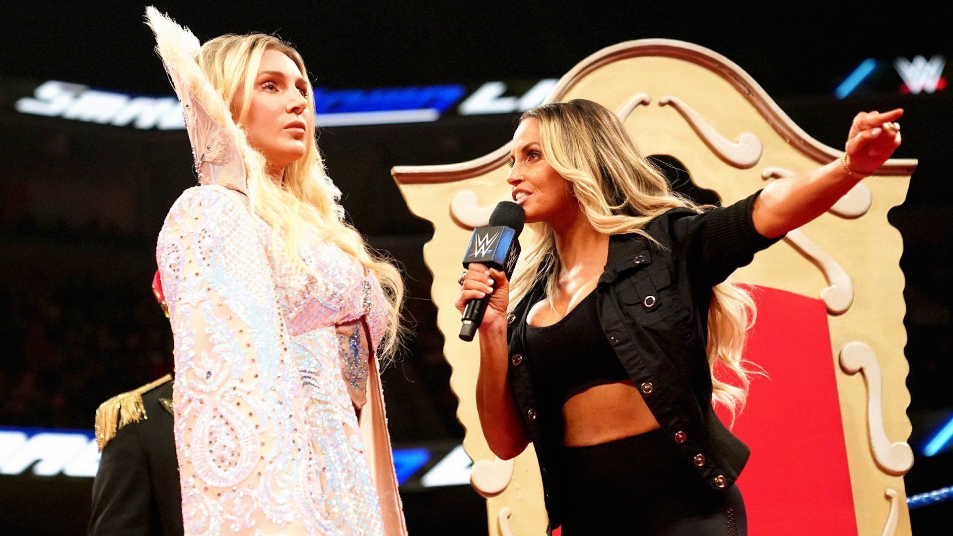 Trish Stratus lays into The Queen