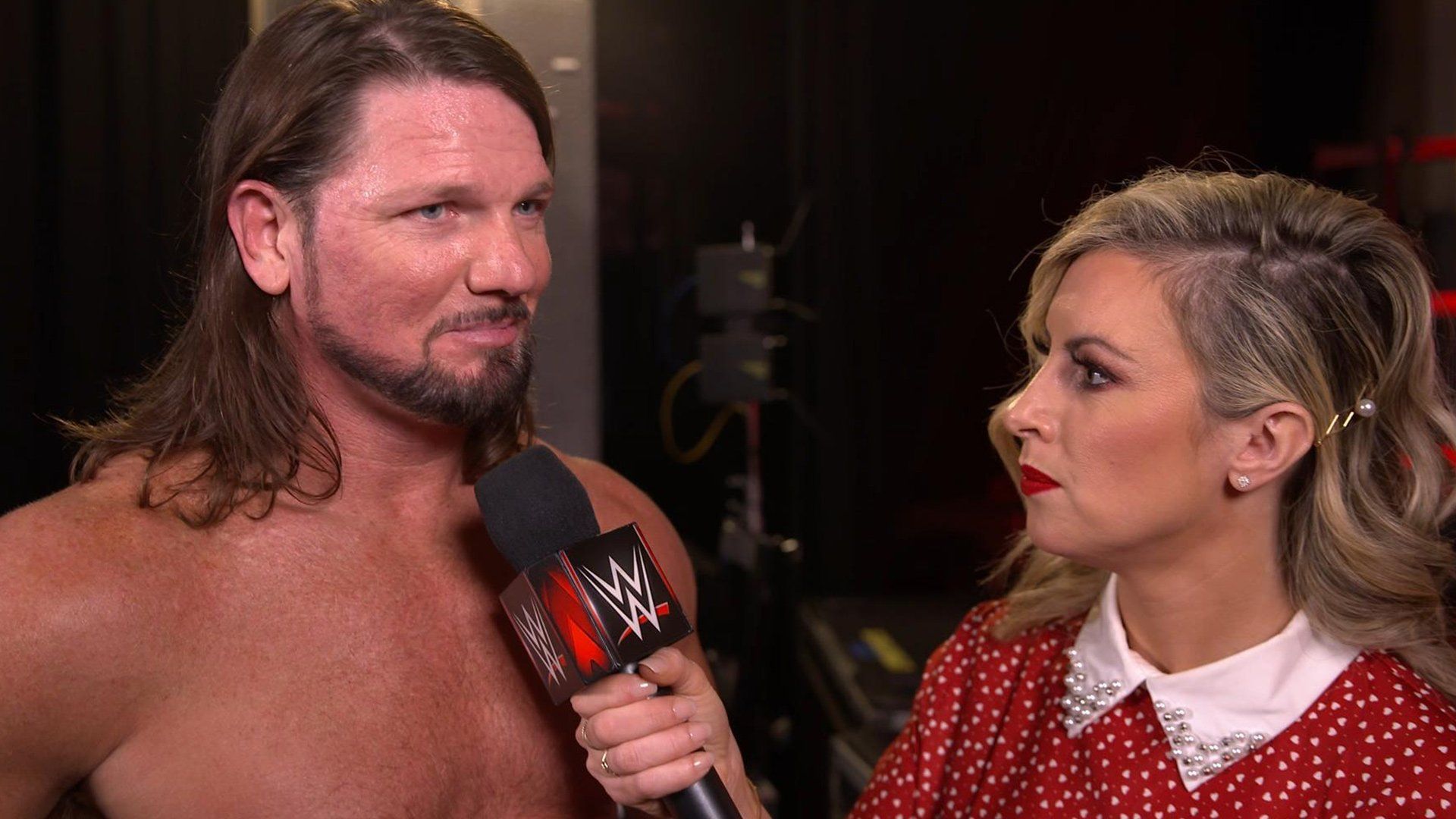 RAW&#039;s AJ Styles.