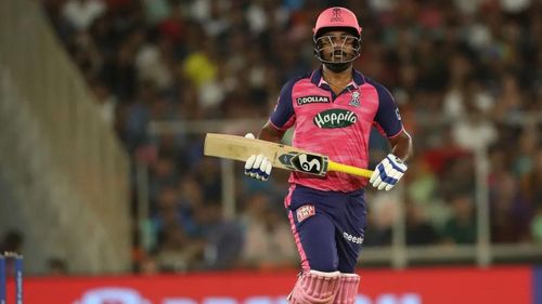 Sanju Samson in action in IPL 2022 final. (P.C.:iplt20.com)