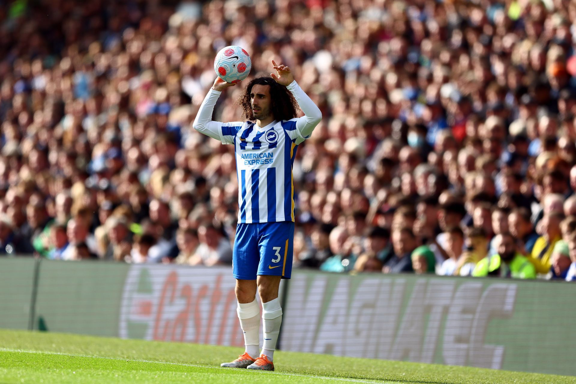 Marc Cucurella was outstanding for Brighton last season.