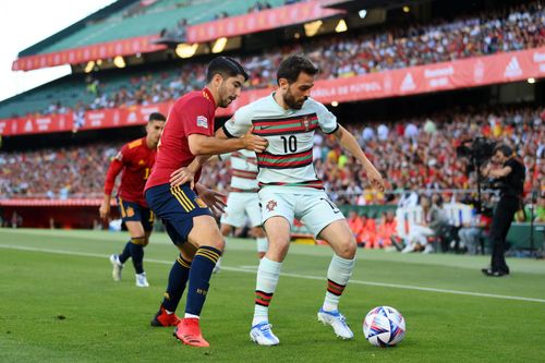 Spain and Portugal played out a high-intensity stalemate in their Nations League fixture