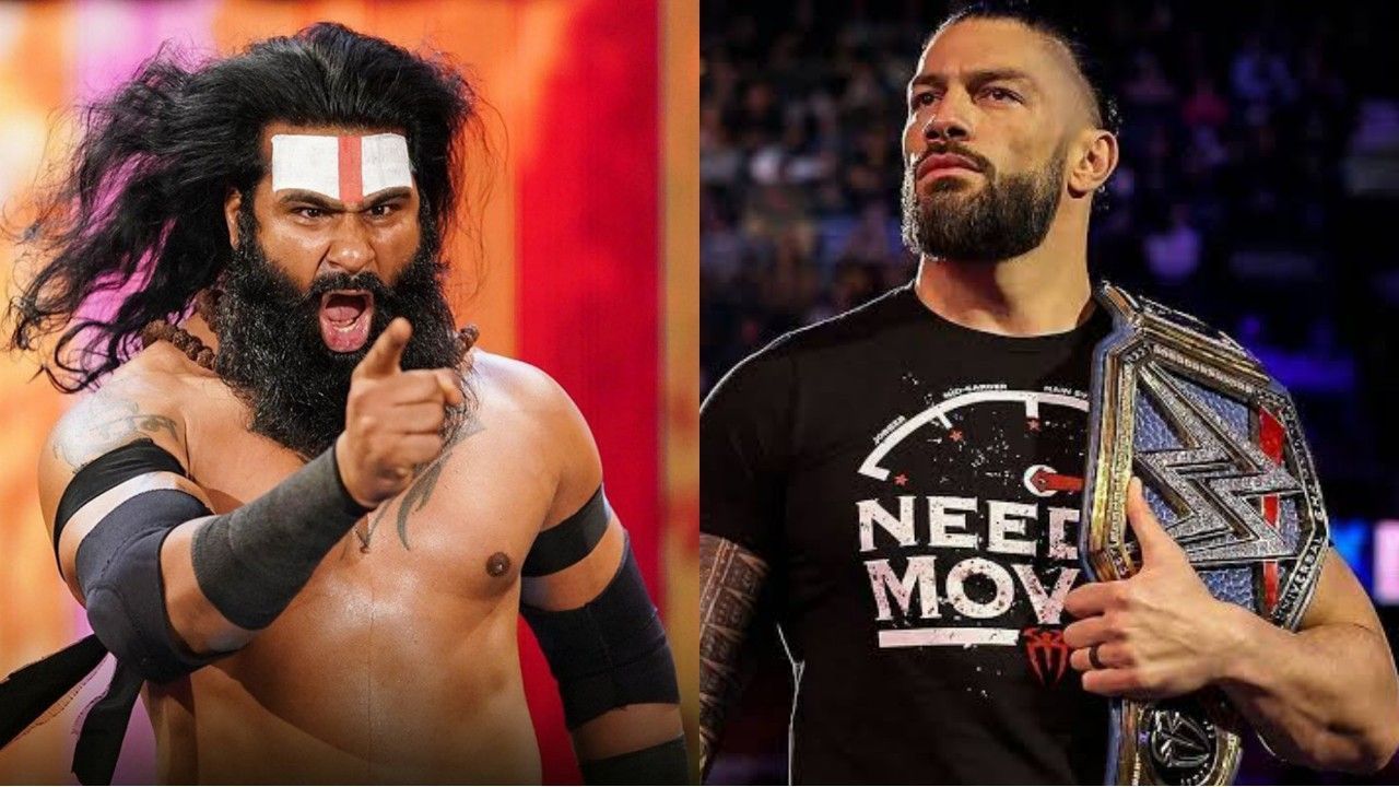 भारतीय सुपरस्टार वीर महान और अनडिस्प्यूटेड WWE यूनिवर्सल चैंपियन रोमन रेंस