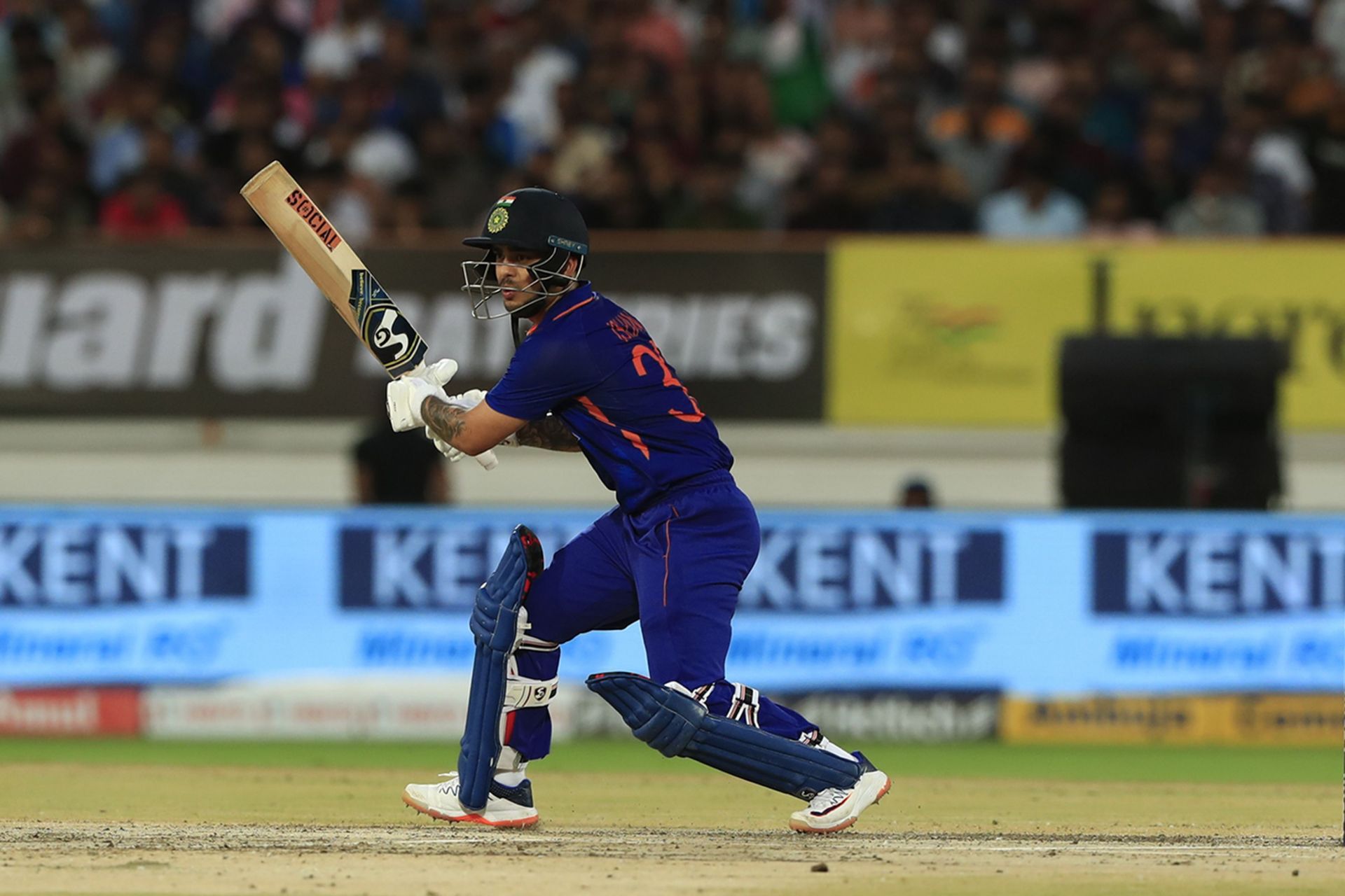 Ishan Kishan topped the batting charts in the T20I series against South Africa. Pic: Getty Images