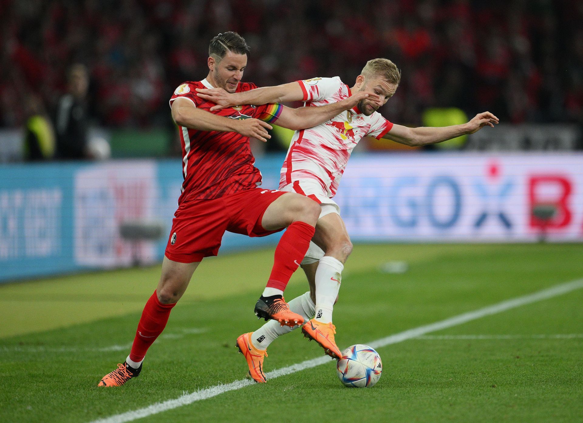 Konrad Laimer - SC Freiburg v RB Leipzig - DFB Cup Final 2021-22