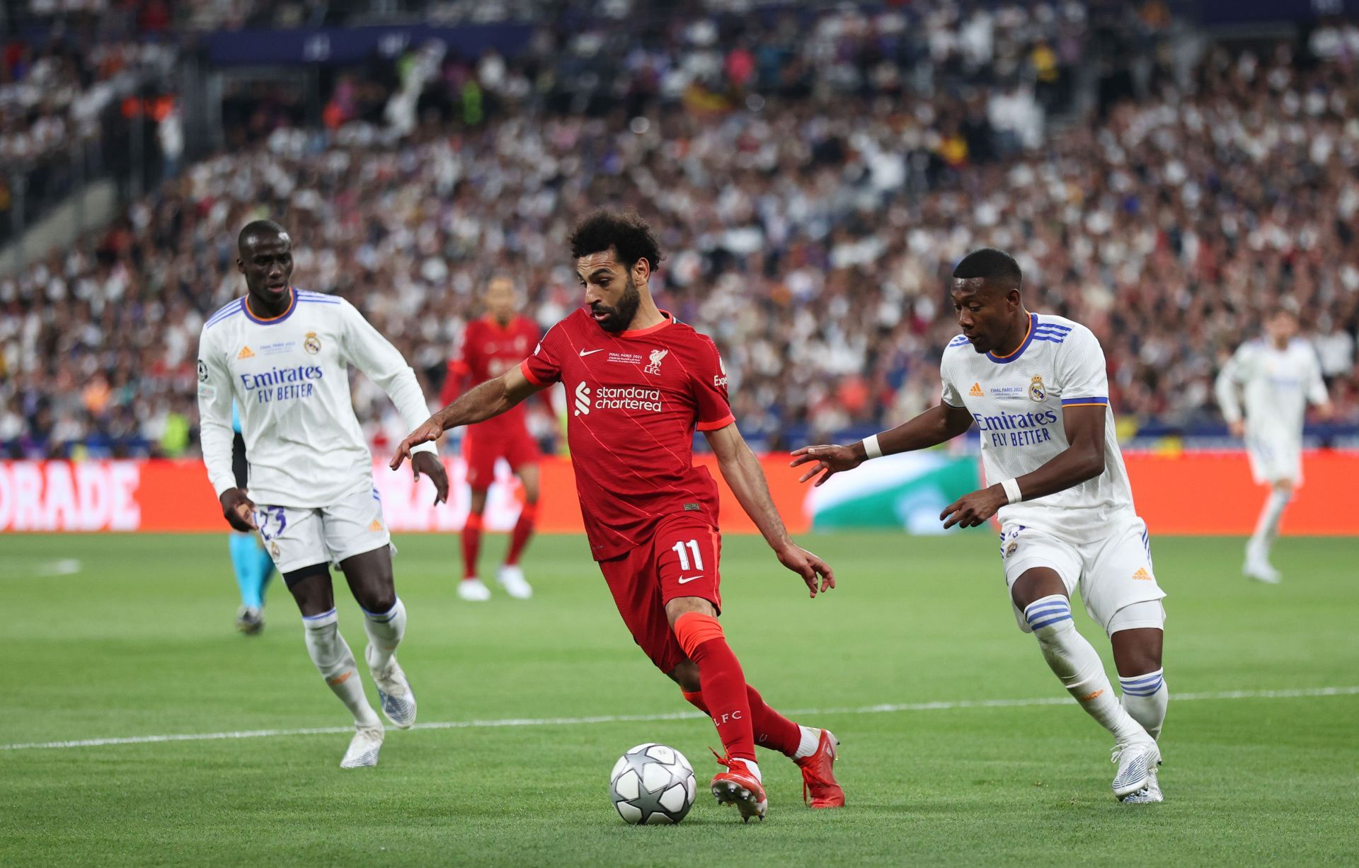 Real Madrid are showing an interest in Salah.