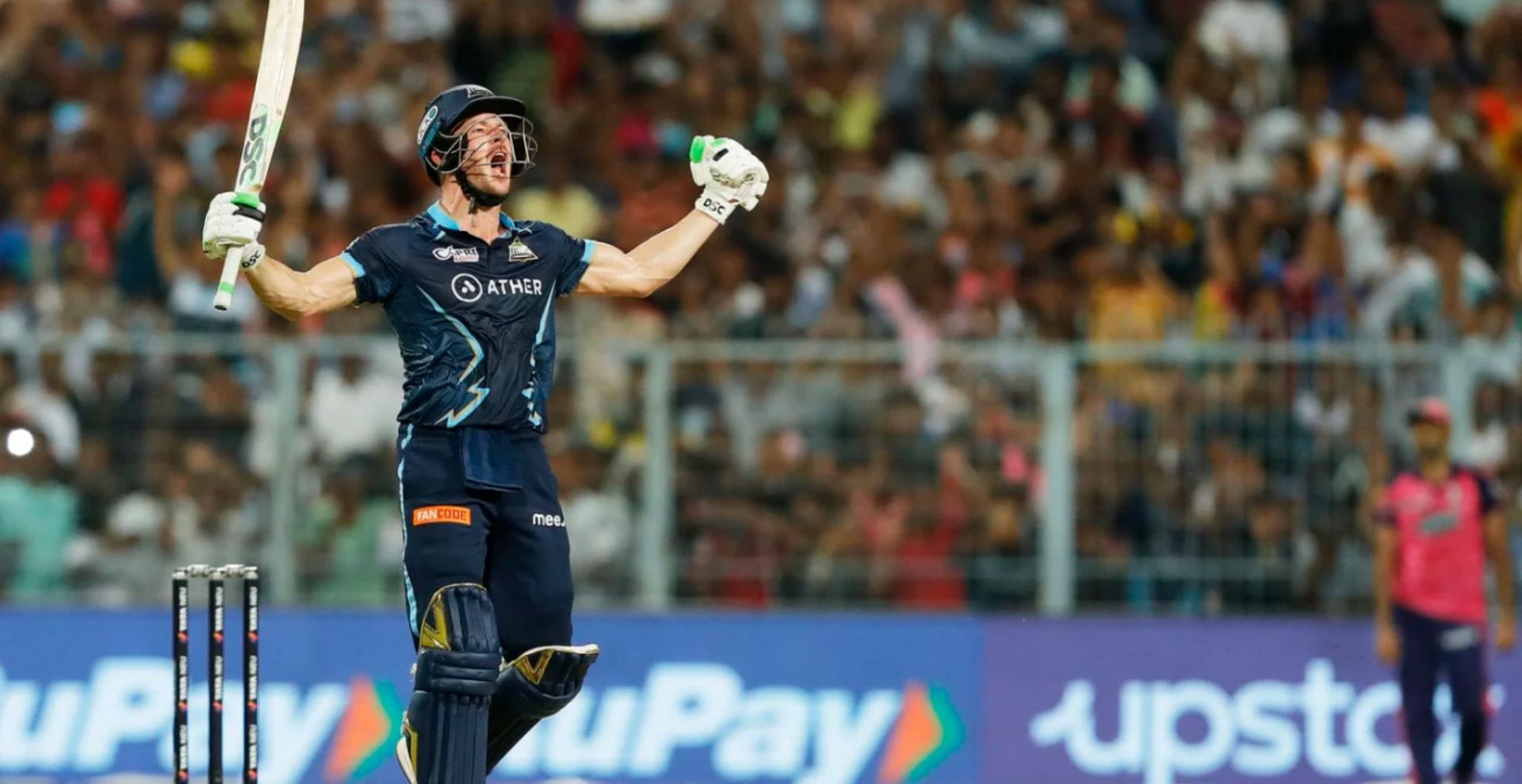 David Miller made telling contributions with the bat for Gujarat Titans in IPL 2022 (Credit: BCCI/IPL)