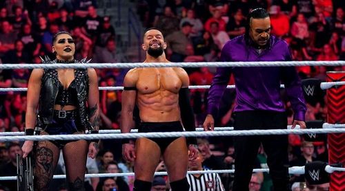 Rhea Ripley, Finn Balor and Damian Priest have formed a terrifying trio in WWE