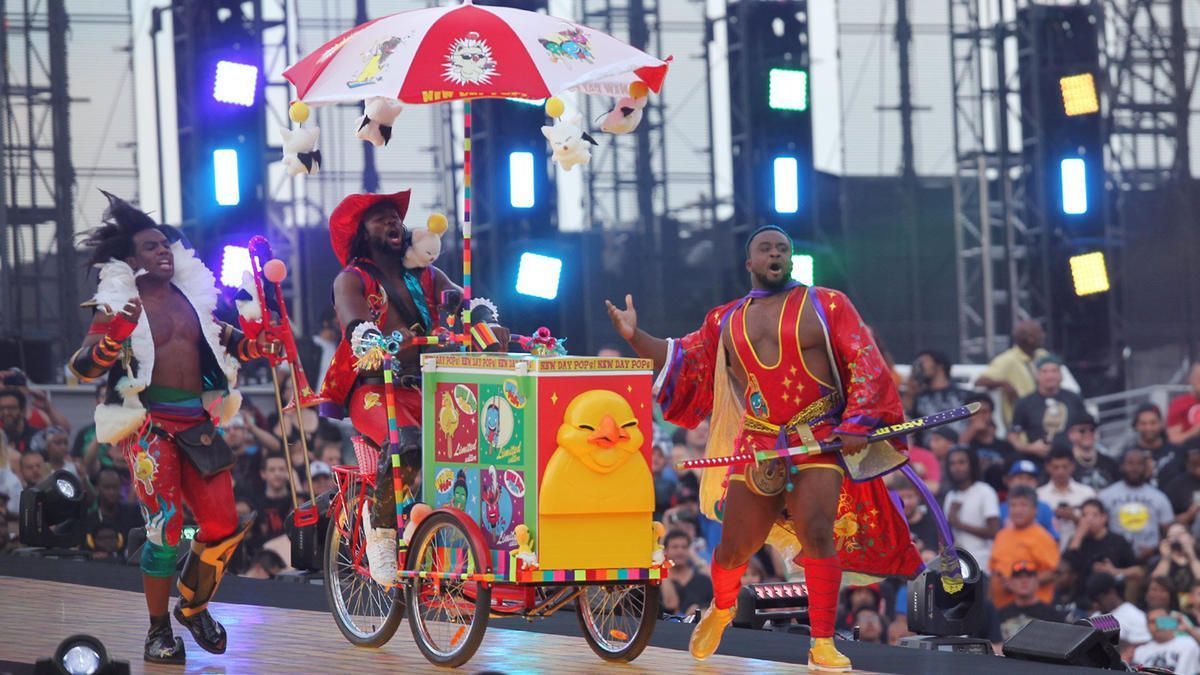 Big E, Kofi Kingston, and Xavier Woods - The New Day