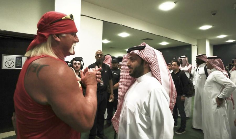 Hulk Hogan wouldn't have made it to Saudi Arabia if it wasn't for Brock Lesnar