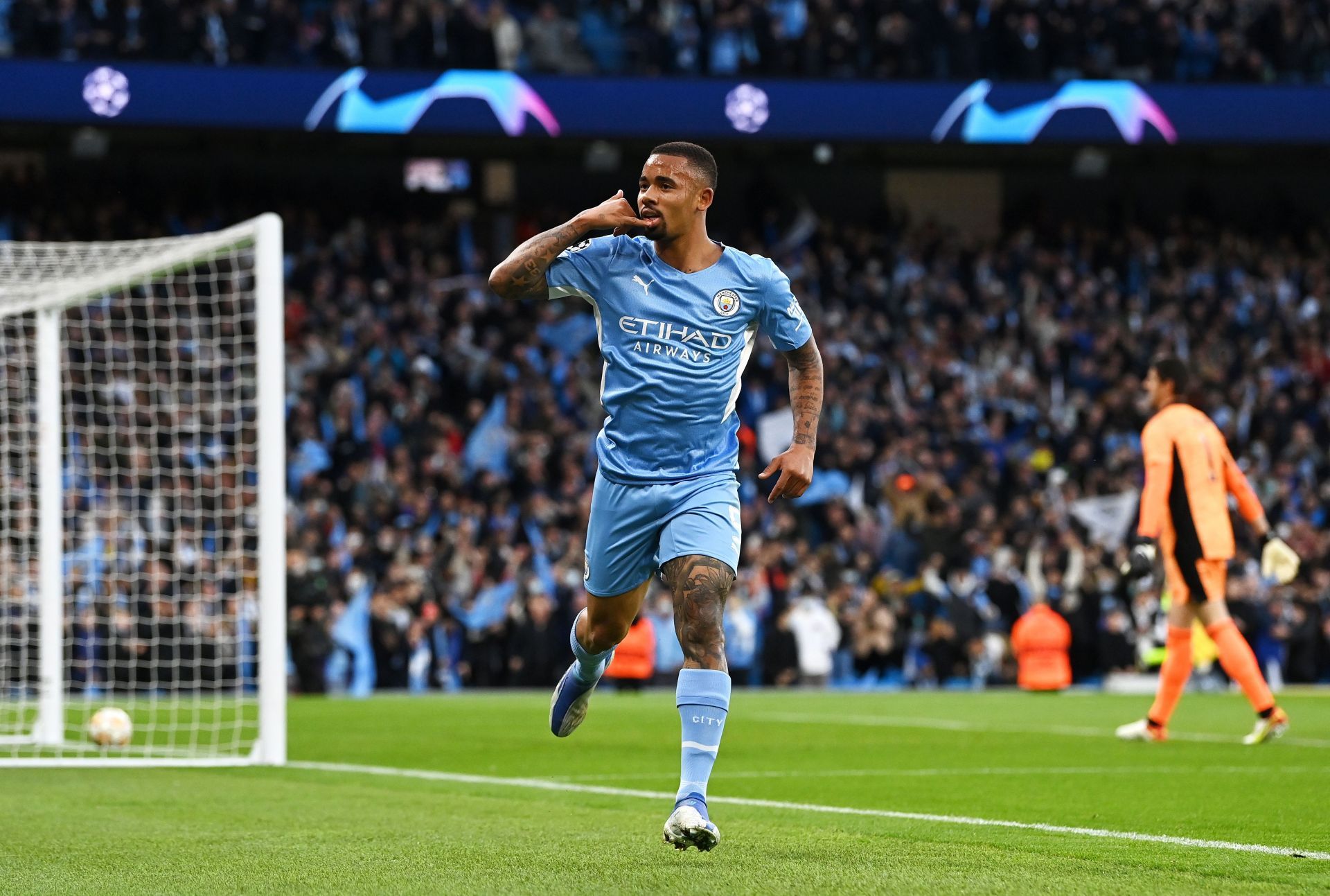 Manchester City's Gabriel Jesus has answered the Gunners' call.