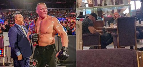 Brock Lesnar still has several close friends in WWE