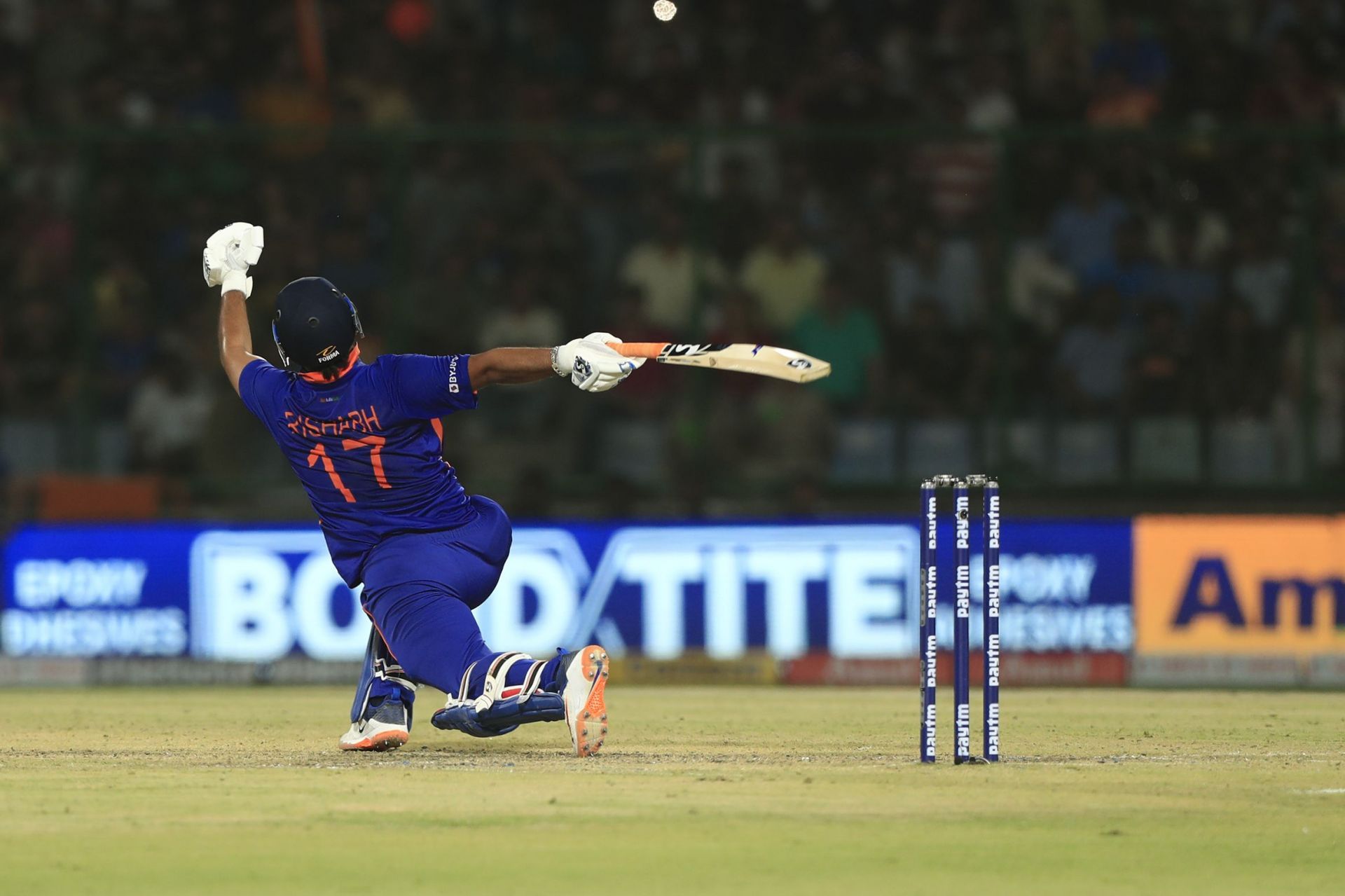 Rishabh Pant has repeatedly been dismissed while playing big shots on the off side