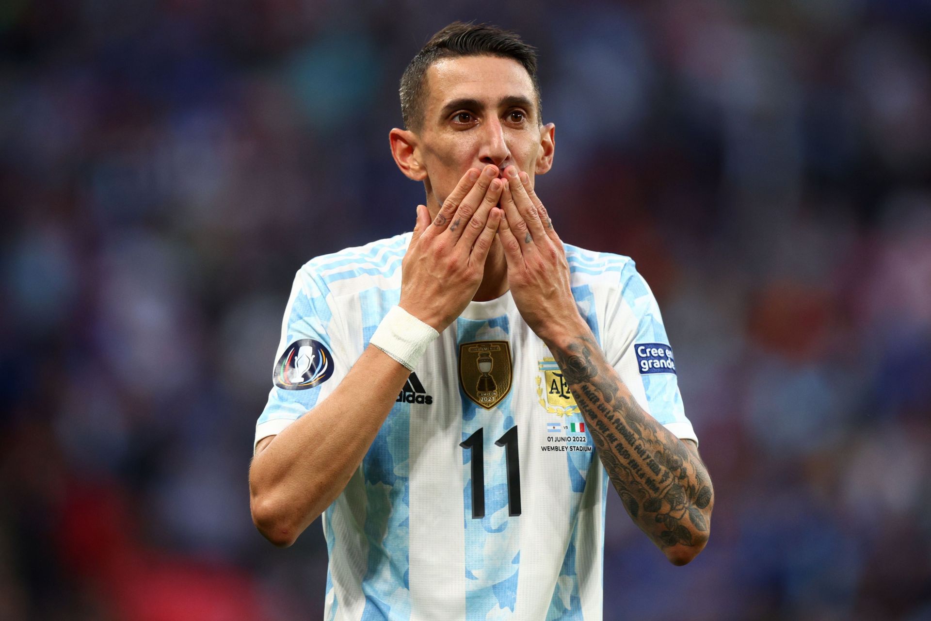 Angel Di Maria is wanted at the Camp Nou.
