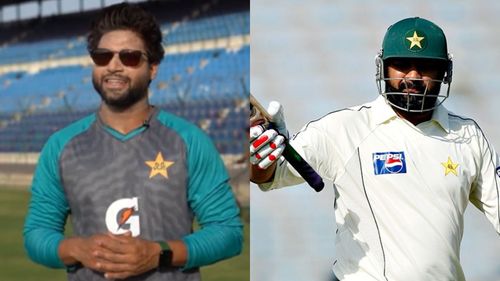 Imam-ul-Haq (L) and Inzamam-ul-Haq (P.C.: PCB & Twitter)