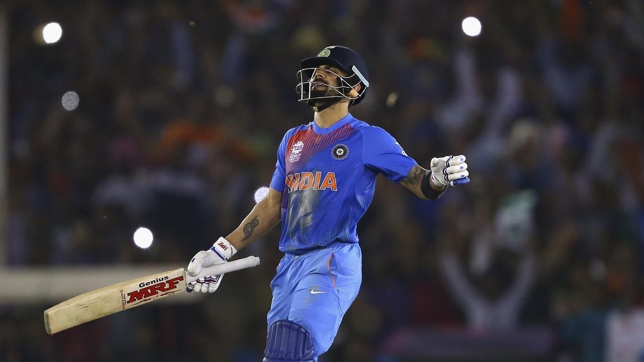 Virat Kohli's determined innings against Australia in the 2016 T20 World Cup gave India a semi-final berth