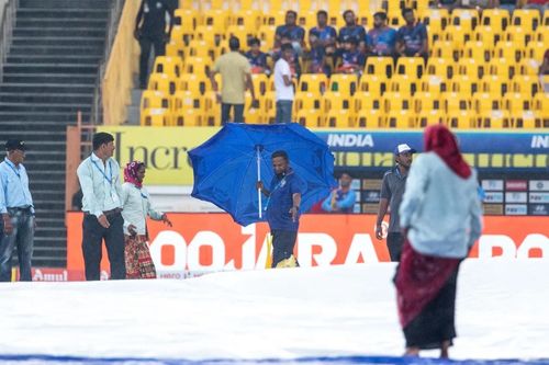 Rain could play the spoilsport in tonight's series decider between India and South Africa (Image Courtesy: BCCI)