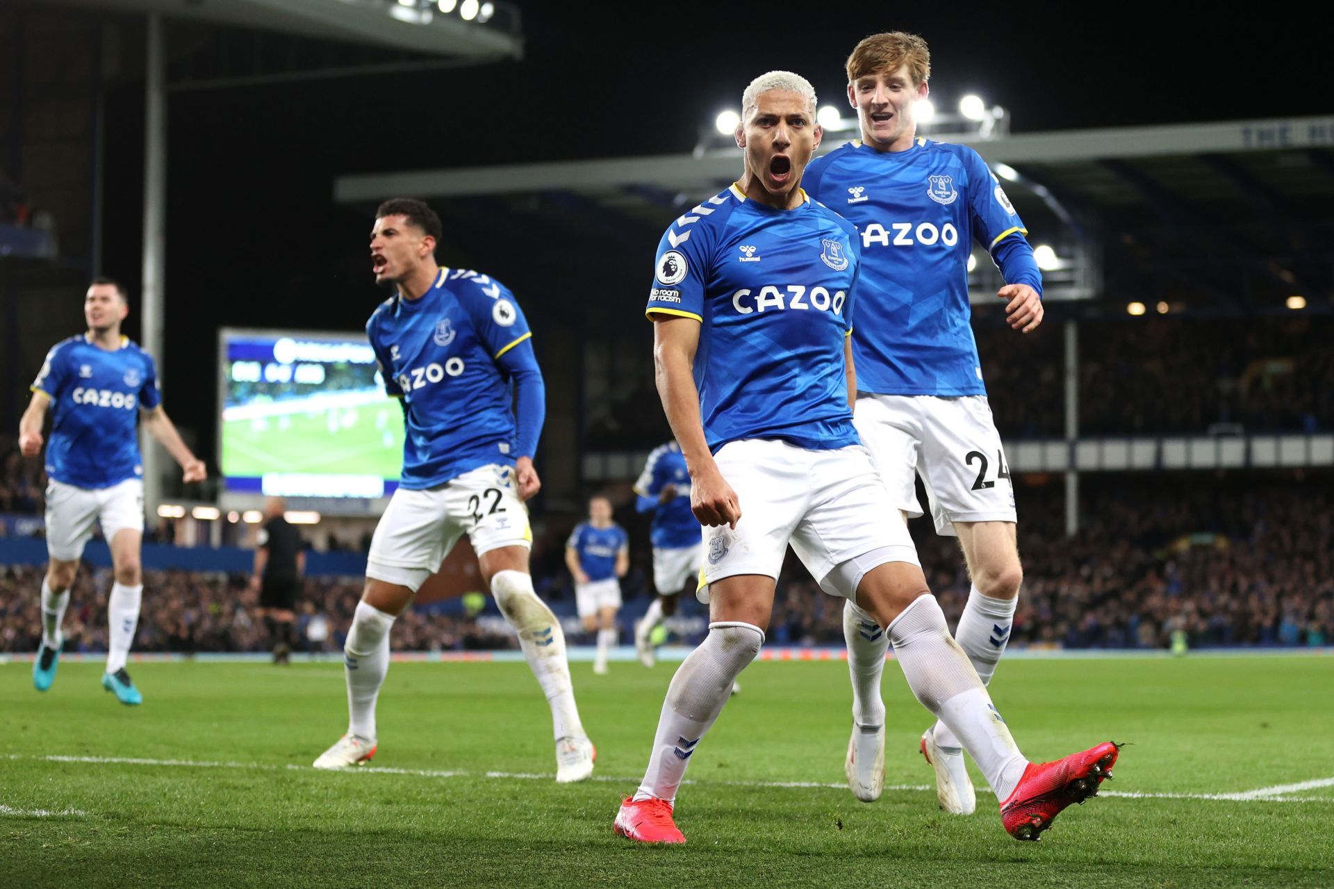 Richarlison has impressed at Goodison Park.