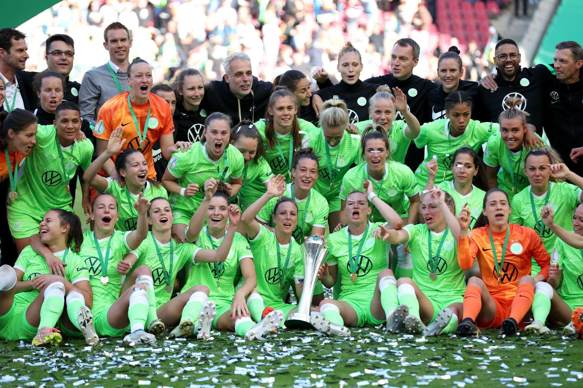 VfL Wolfsburg have won the DFB Pokal eight consecutive times