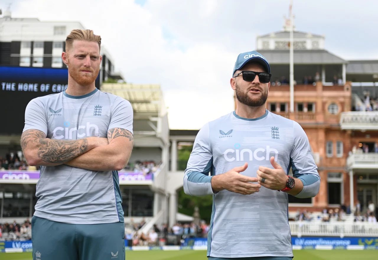 Skipper Ben Stokes and head coach Brendon McCullum