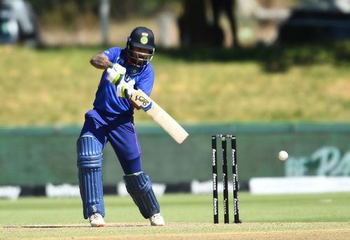 Shikhar Dhawan during the ODI series in South Africa. Pic: Getty Images