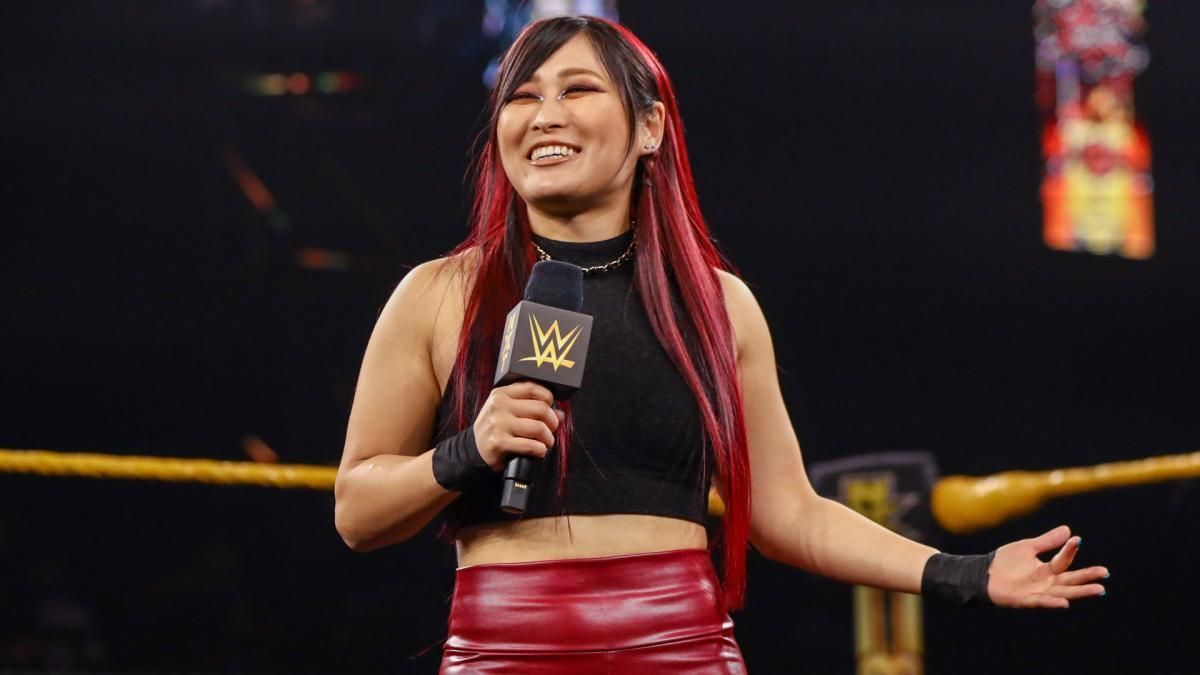 Io Shirai is a former NXT Women&#039;s Champion