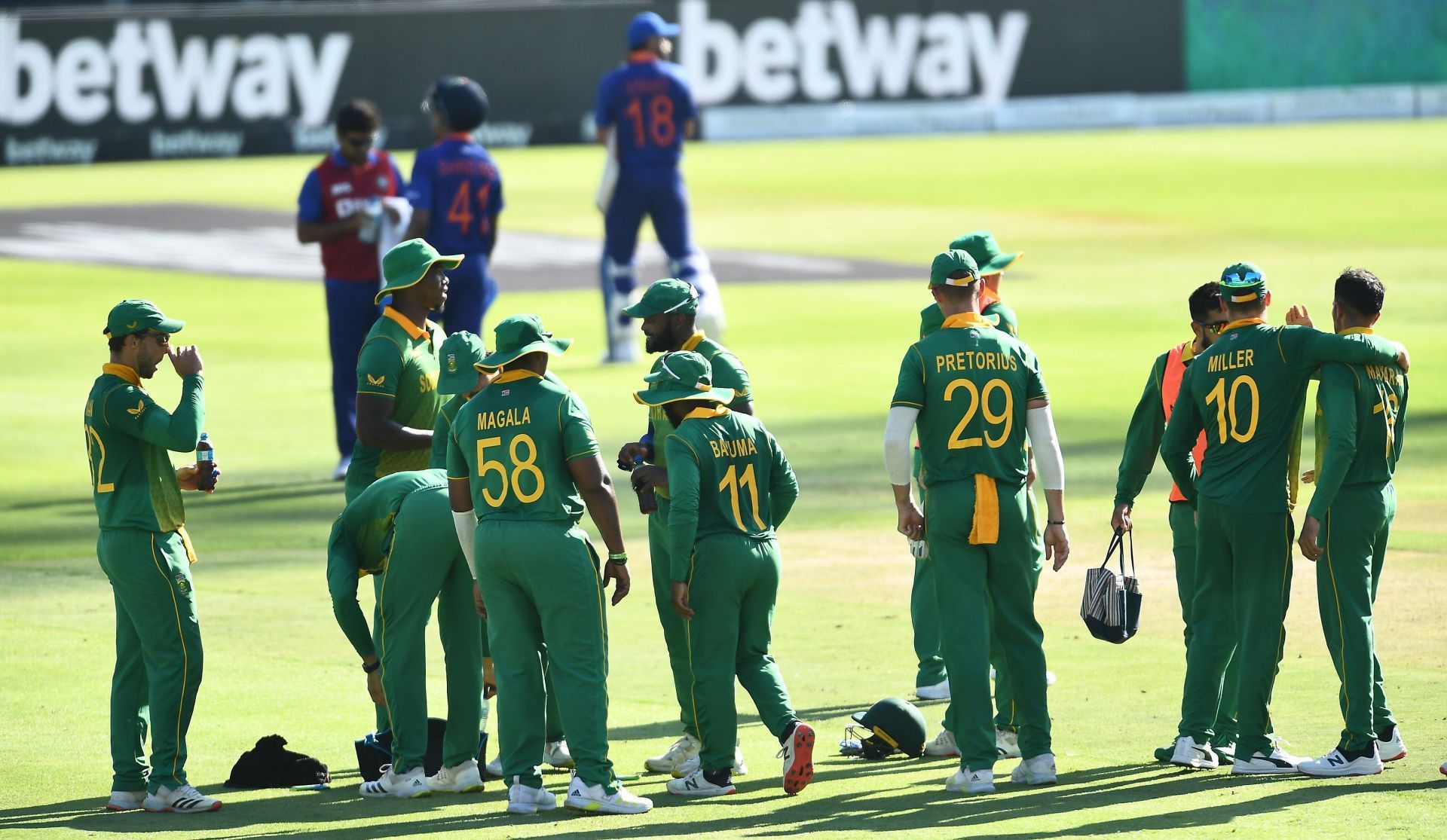 India and South Africa will play a five-match T20I series