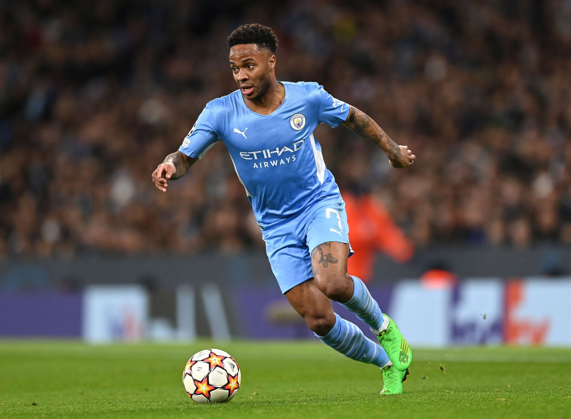 Raheem Sterling has been linked with a move away from Manchester City