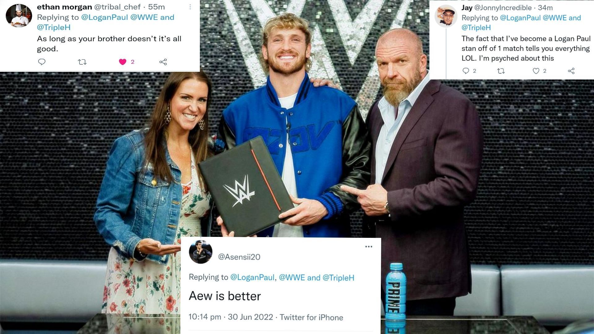 WWE fans react to Logan Paul signing with the company