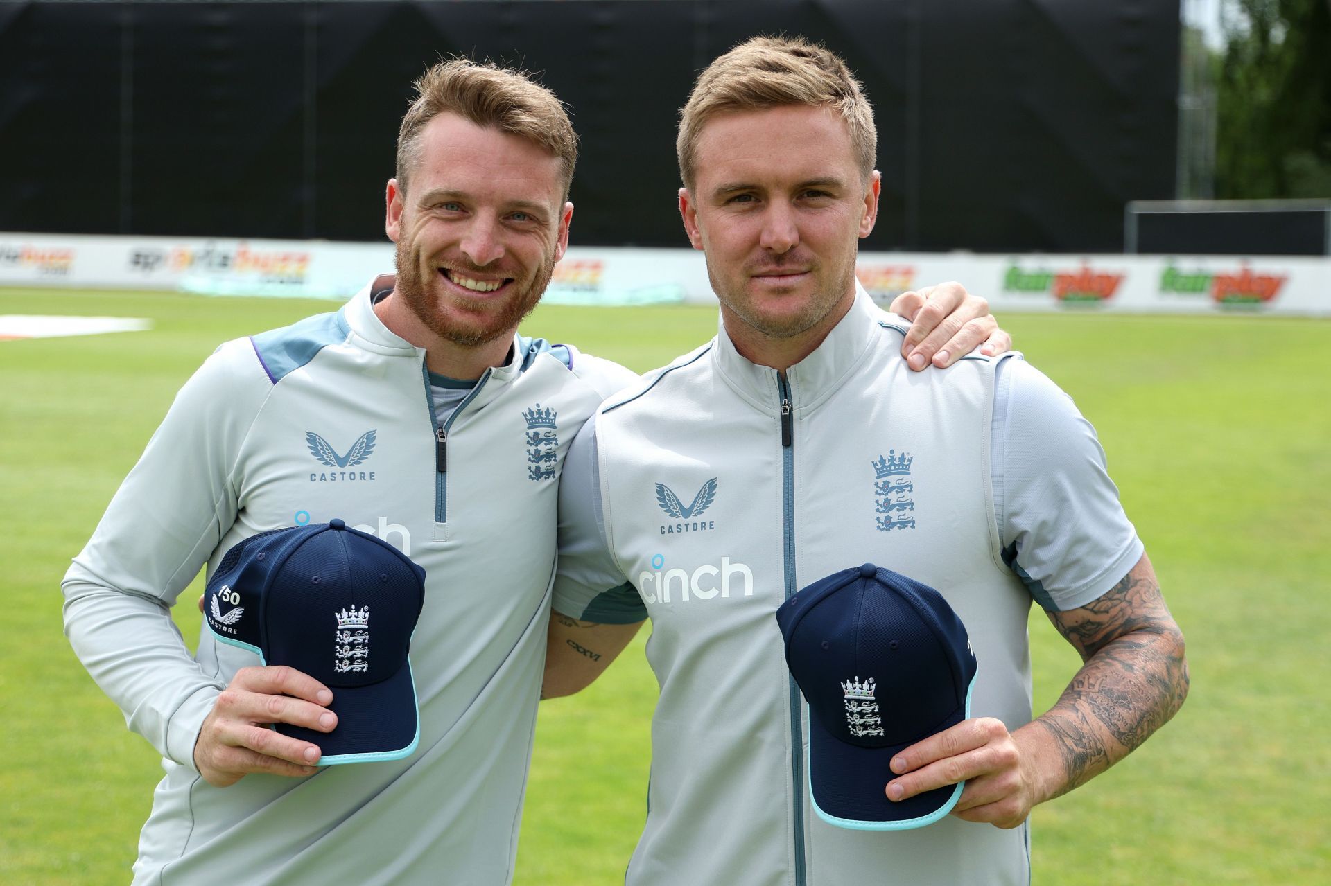 Jos Buttler and Jason Roy. (Image Credits: Getty)