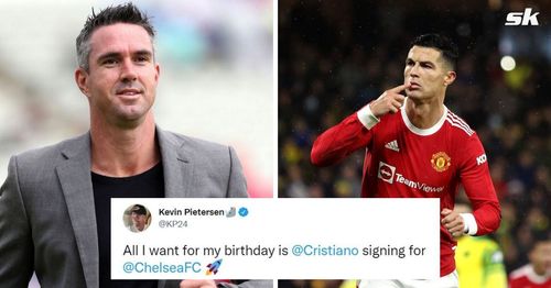 Blues fan Pietersen wants to see CR7 in a Chelsea jersey