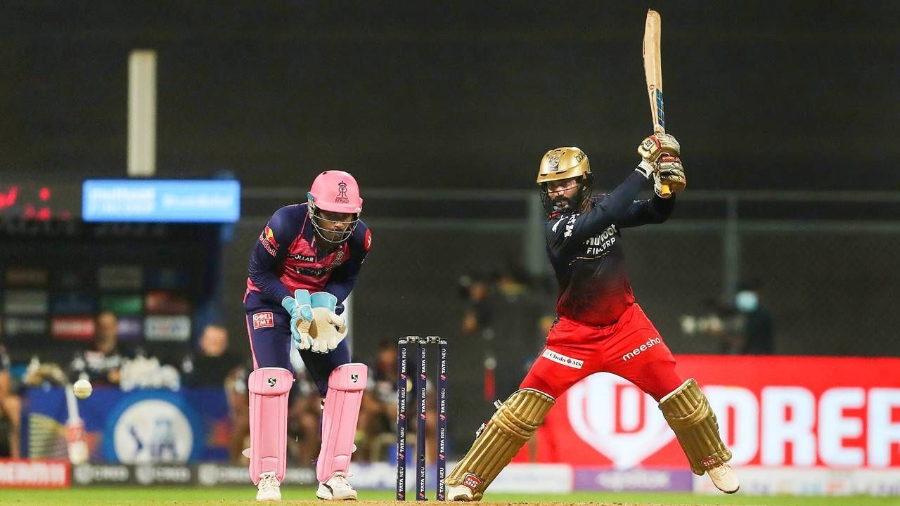 Dinesh Karthik scored a game-changing 44* (23) vs the Rajasthan Royals
