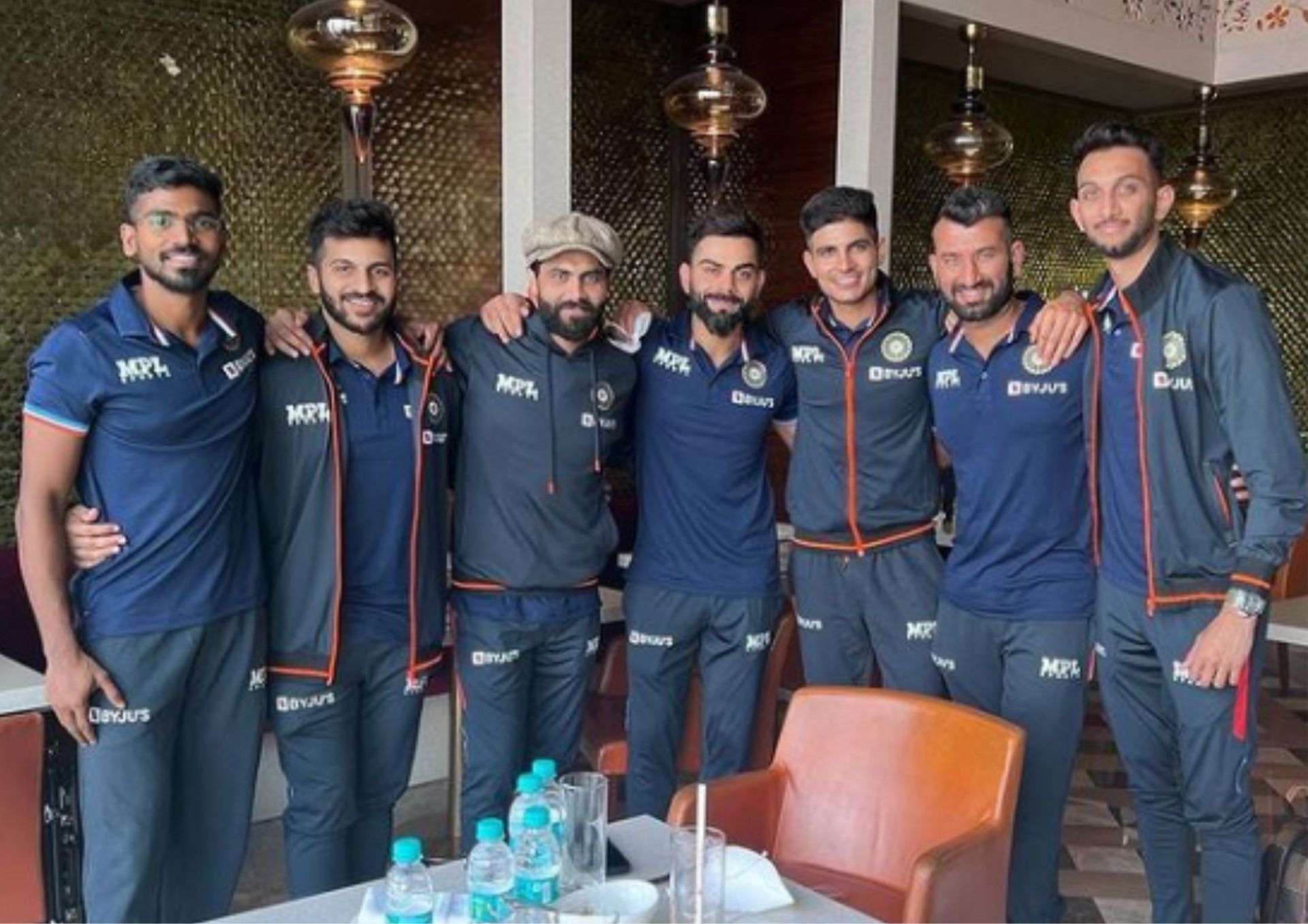 Members of the Indian team ahead of their departure to England for the pending fifth Test (Picture Credits: Instagram/ Cheteshwar Pujara).