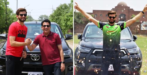 Shaheen led the Lahore Qalandars to PSL 2022 title (Credit: Twitter)