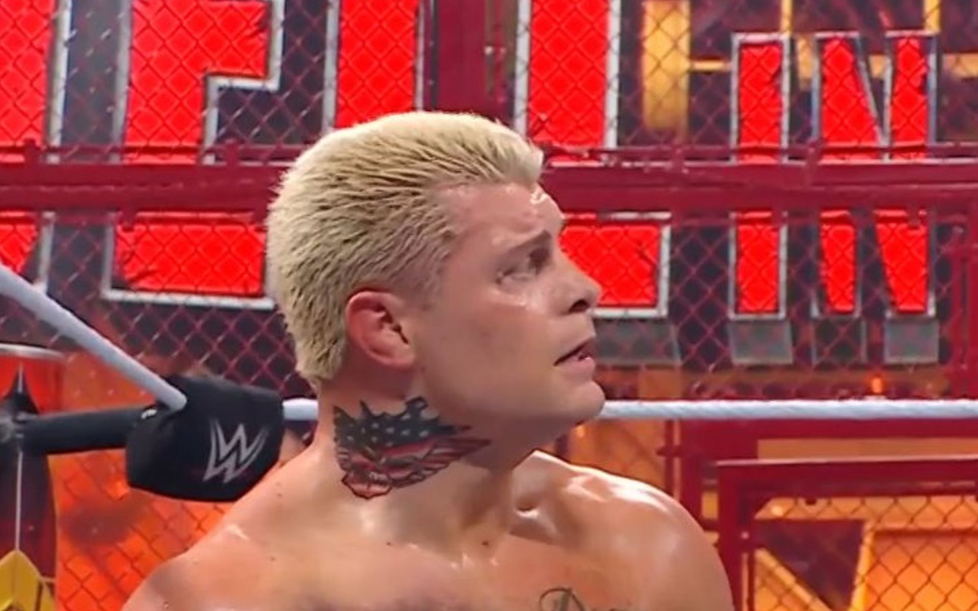 Cody Rhodes had an all-time classic with a torn pectoral muscle