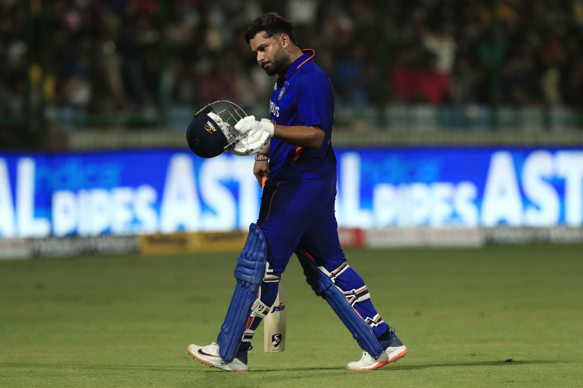 Rishabh Pant is having a torrid time with the bat. Pic: Getty Images