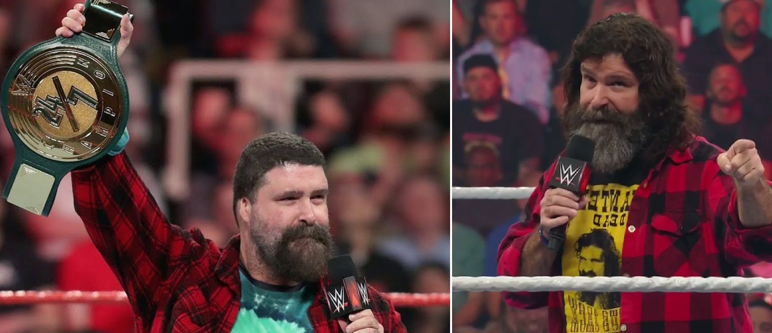 Veer Mahaan and Mick Foley appear to be close friends outside of wrestling