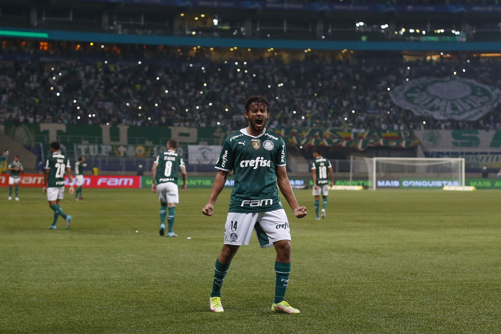 Palmeiras will look to make it five wins in a row in the Brazilian Serie A.