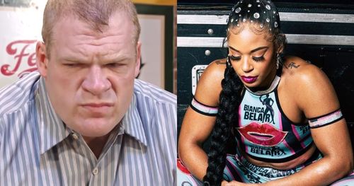 Glenn Jacobs (Kane) and Bianca Belair.