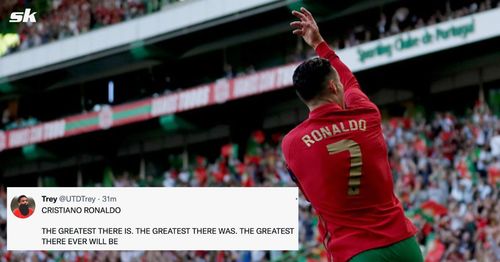 Fans react to Ronaldo and Messi's performances for Portugal and Argentina respectively