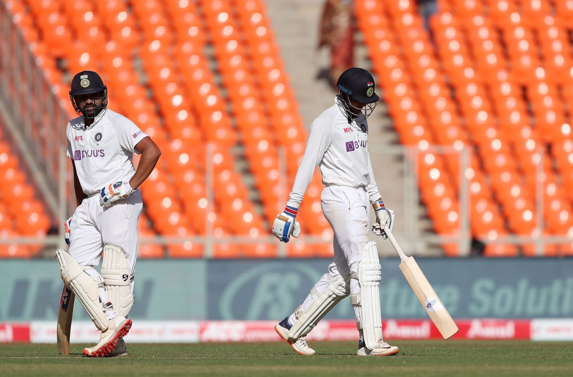 Rohit Sharma (left) and Shubman Gill. Pic: Getty Images