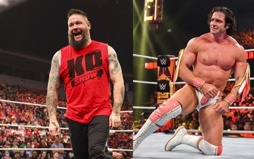 Kevin Owens was all smiles after his match against Ezekiel at Hell in a Cell!