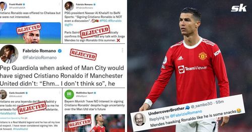 Fans react to Fabrizio Romano's update on Cristiano Ronaldo's future at Manchester United