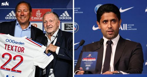 Soon-to-be Lyon owner John Textor aims dig at PSG's ownership.