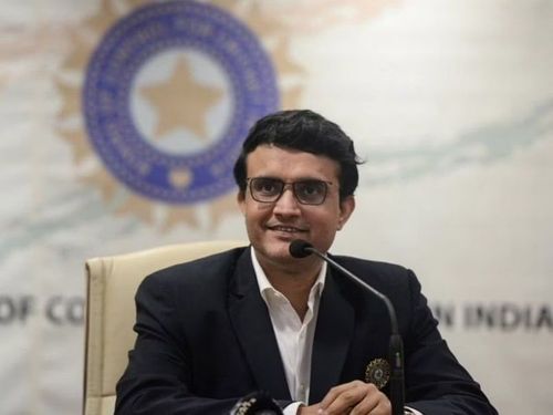 BCCI President Sourav Ganguly.