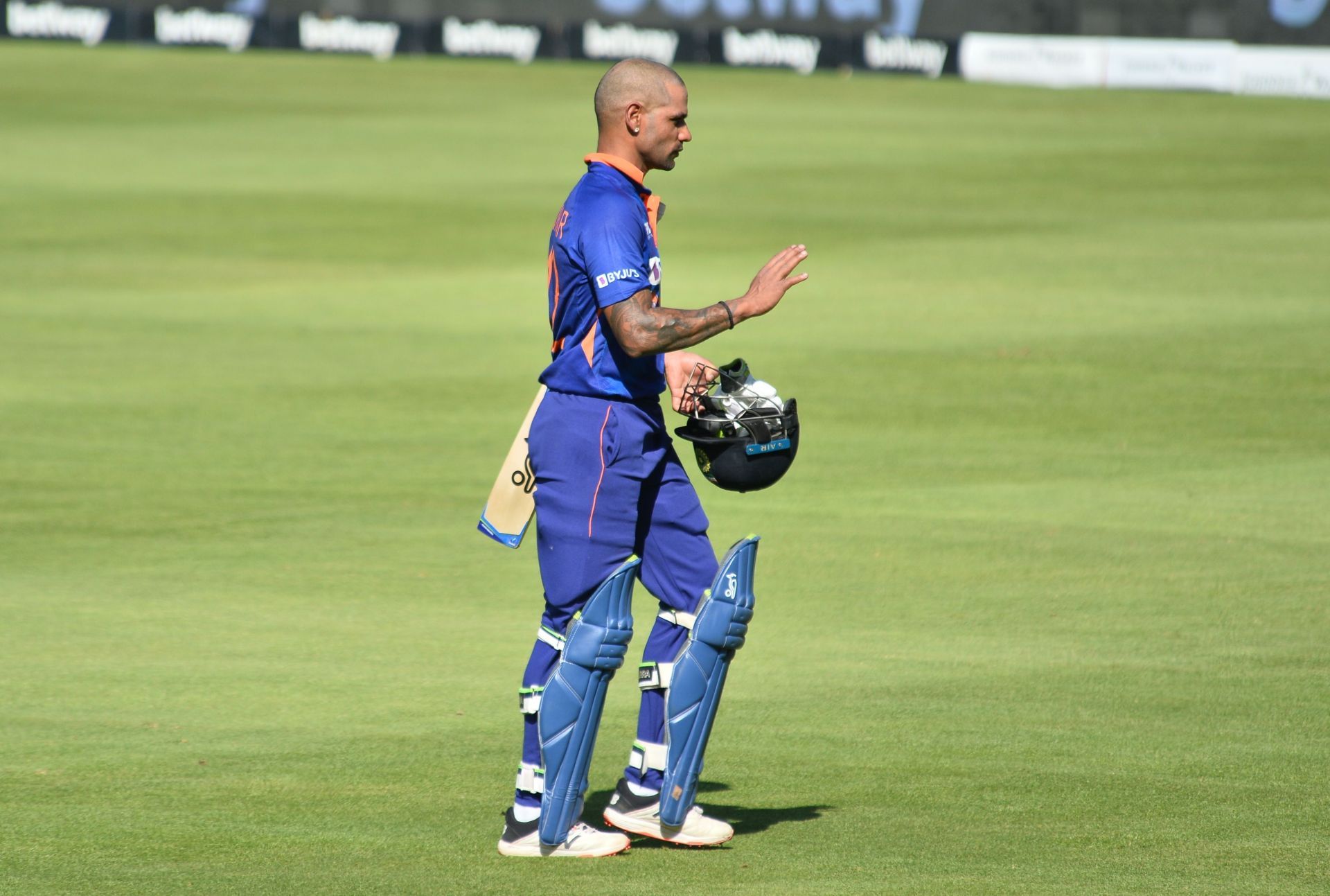 Team India opener Shikhar Dhawan. Pic: Getty Images